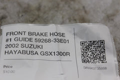 FRONT BRAKE HOSE #1 GUIDE 59268-33E01 2002 SUZUKI HAYABUSA GSX1300R