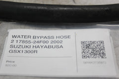 WATER BYPASS HOSE 2 17855-24F00 2002 SUZUKI HAYABUSA GSX1300R
