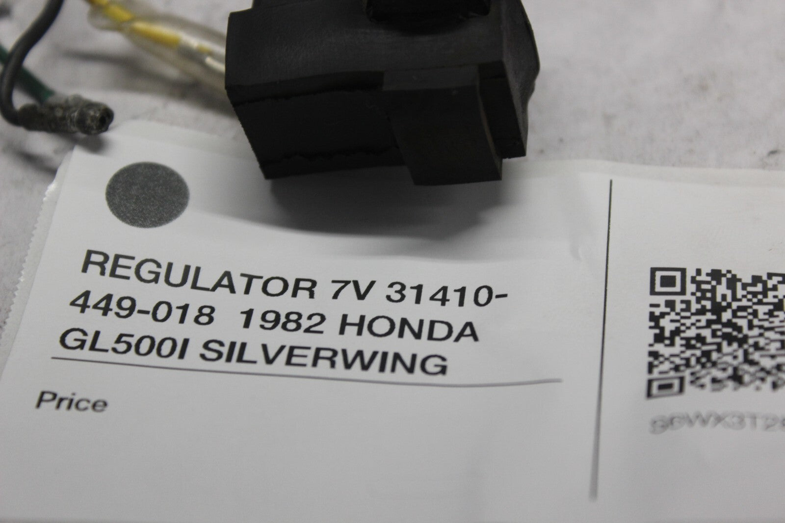 REGULATOR 7V 31410-449-018  1982 HONDA GL500I SILVERWING