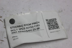 STEERING STEM PINCH BOLT 3PCS 92153-1193 2001 KAWASAKI ZX-9R