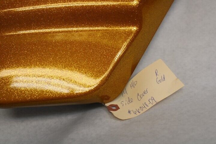 OEM Harley Davidson Side Cover RIGHT Hard Candy Gold Flake 57200072DWG