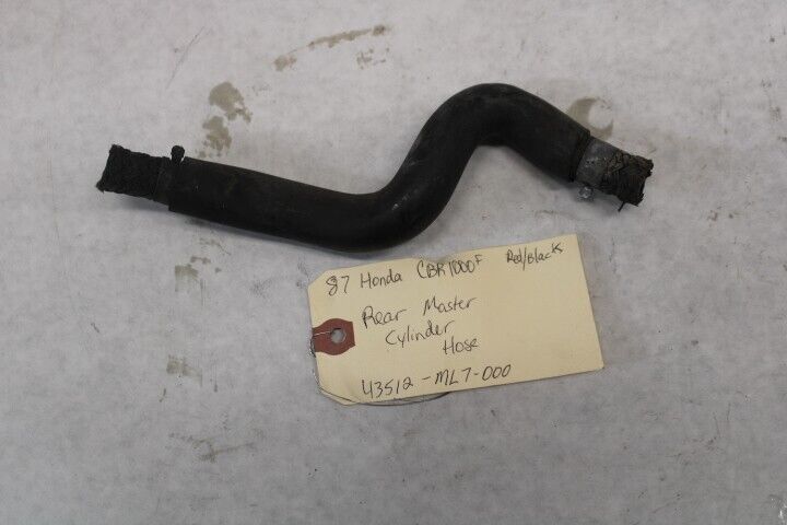 Rear Master Cylinder Hose 43512-ML7-000 1987 Honda CBR1000F Hurricane