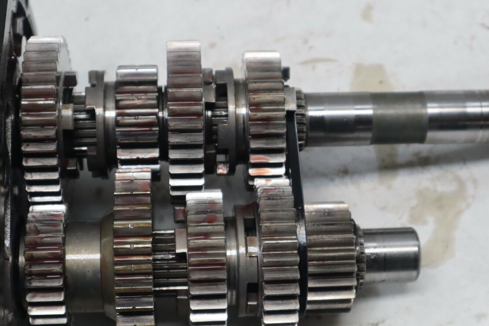 OEM Harley Davidson 5 Speed Trans Gear Set 2005 Road King Blk/Red