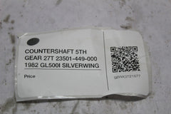 COUNTERSHAFT 5TH GEAR 27T 23501-449-000 1982 GL500I SILVERWING