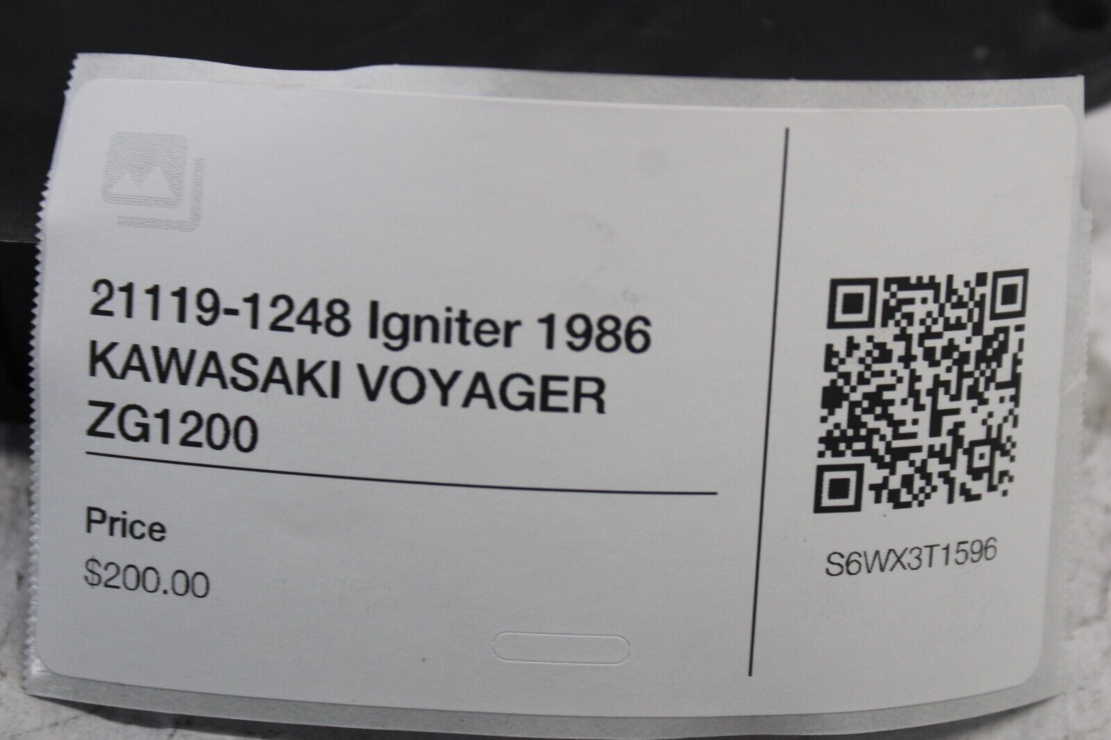 21119-1248 Igniter 1986 KAWASAKI VOYAGER ZG1200