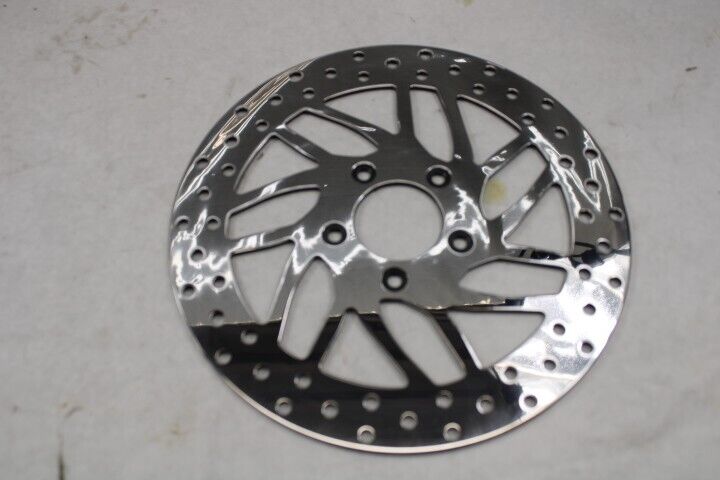 DNA Front Brake Rotor 11.5" Rise Chrome 2000-07 Harley Davidson Touring Models