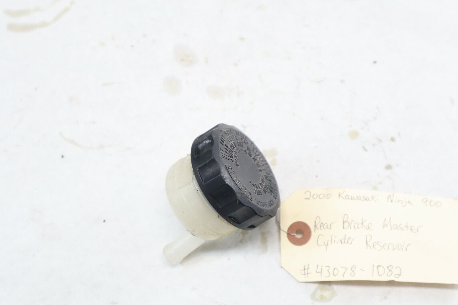 OEM Kawasaki Motorcycle Rear Brake Master Cylinder Reservoir 2000 ZX9 Ninja