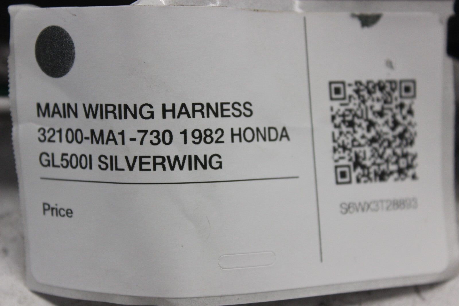 MAIN WIRING HARNESS 32100-MA1-730 1982 HONDA GL500I SILVERWING