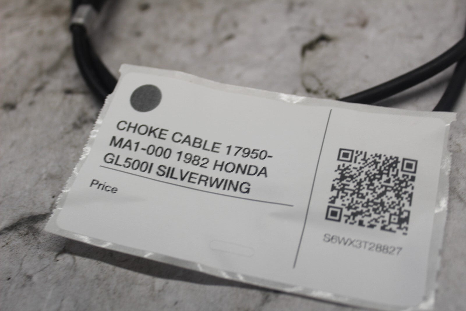 CHOKE CABLE 17950-MA1-000 1982 HONDA GL500I SILVERWING