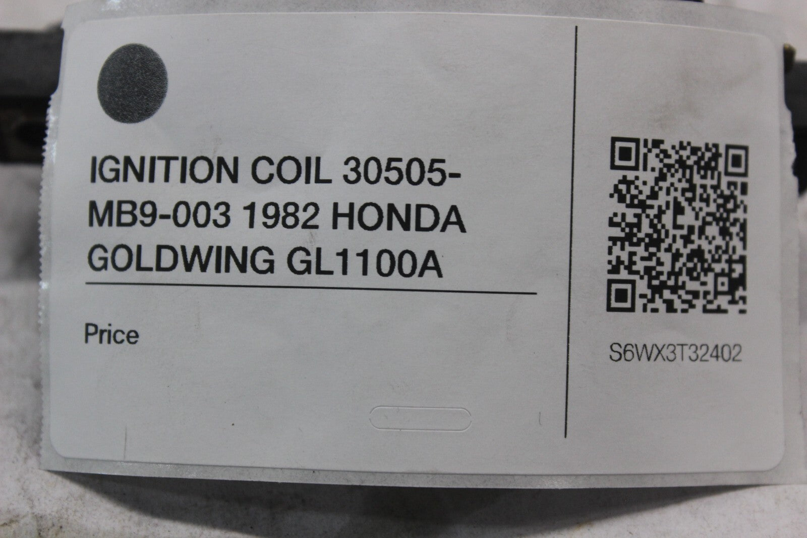 IGNITION COIL 30505-MB9-003 1982 HONDA GOLDWING GL1100A