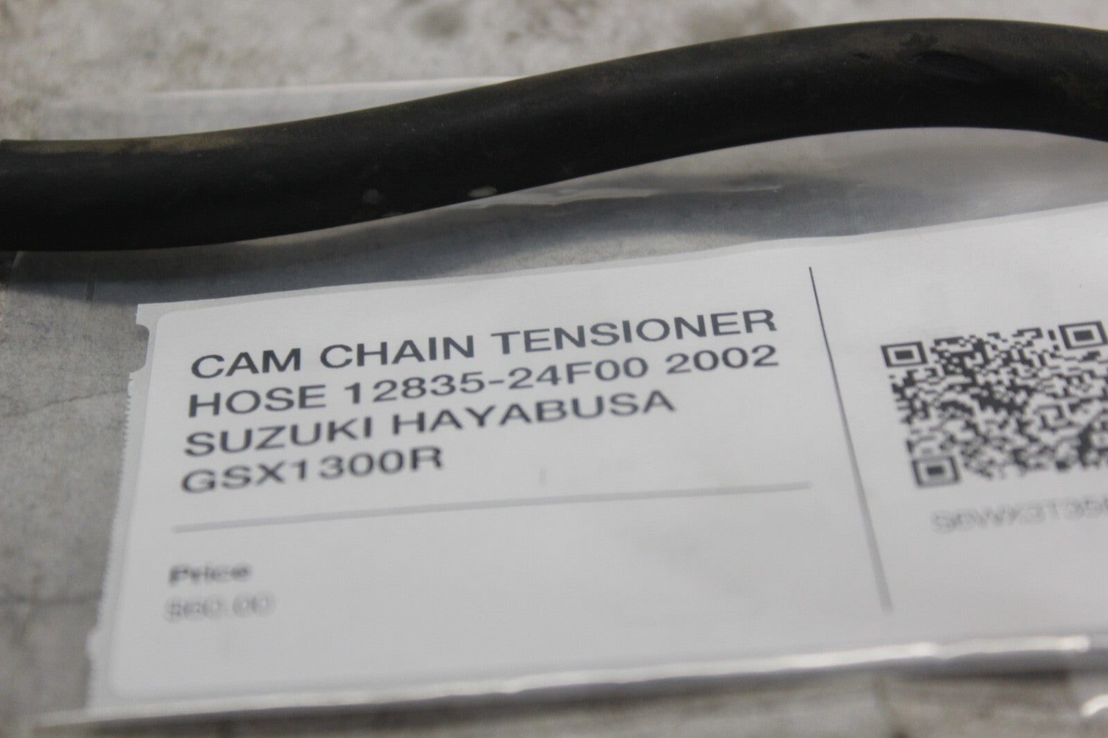CAM CHAIN TENSIONER HOSE 12835-24F00 2002 SUZUKI HAYABUSA GSX1300R
