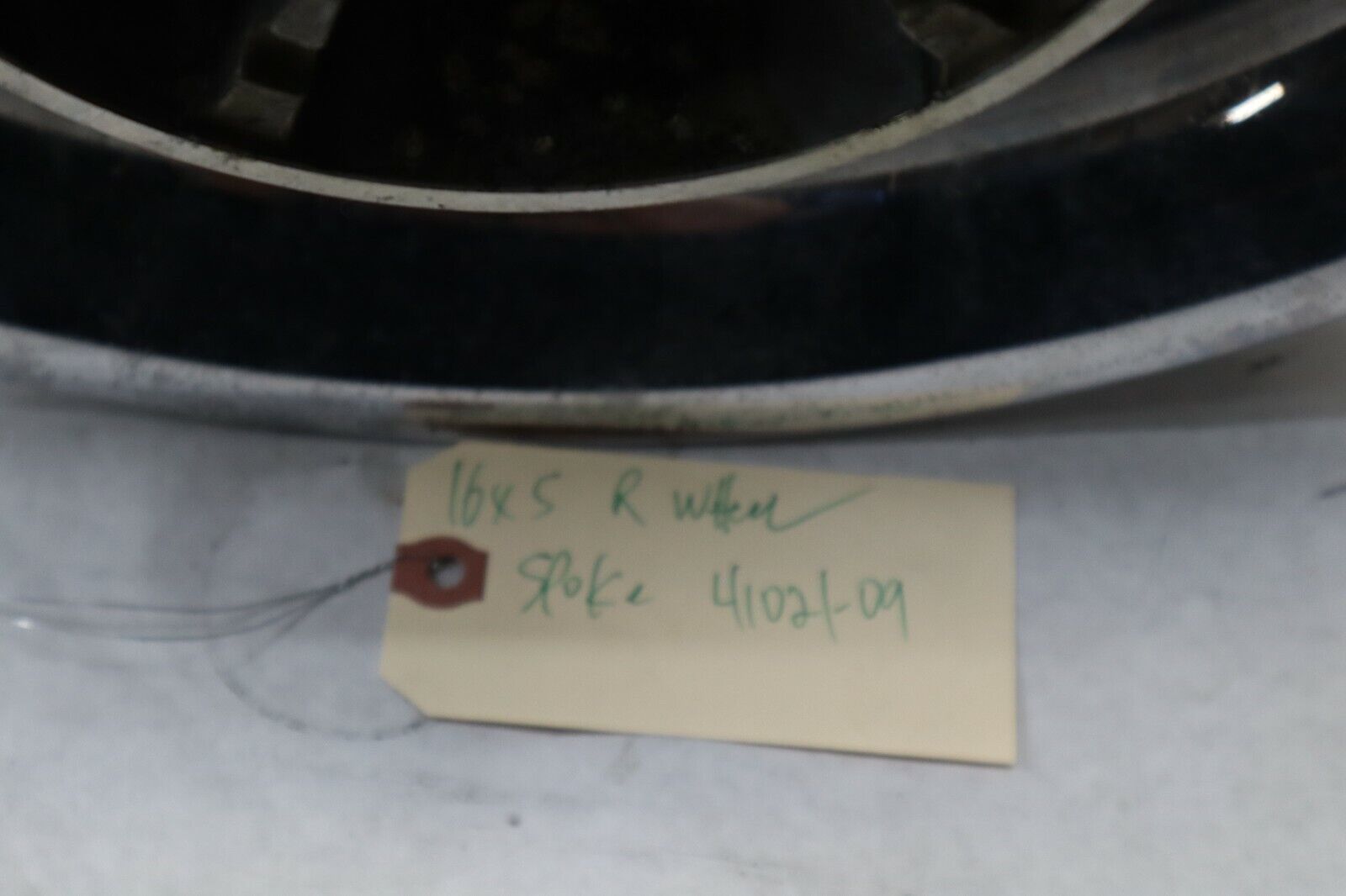 OEM Harley Davidson Rear Chrome Spoke Wheel 16" X 5" 41021-09