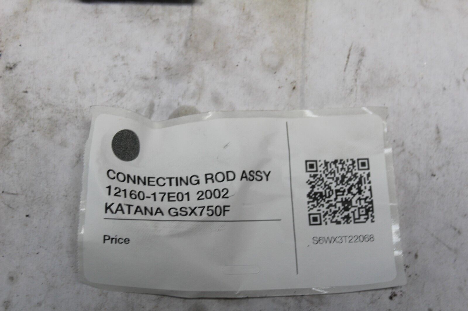 CONNECTING ROD ASSY 12160-17E01 2002 KATANA GSX750F
