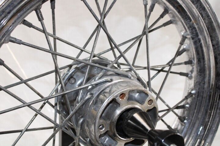 OEM Harley Davidson Front Spoke 16” X 3” Dual Hub No Bearings