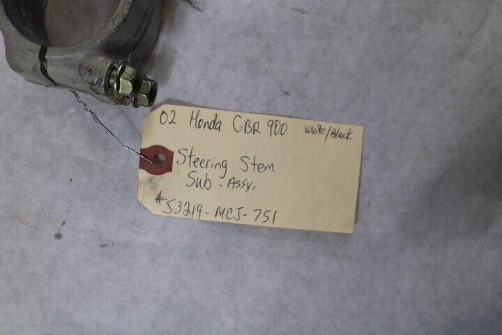 OEM Honda Motorcycle 2002 CBR900 Steering Stem 53219-MCJ-751