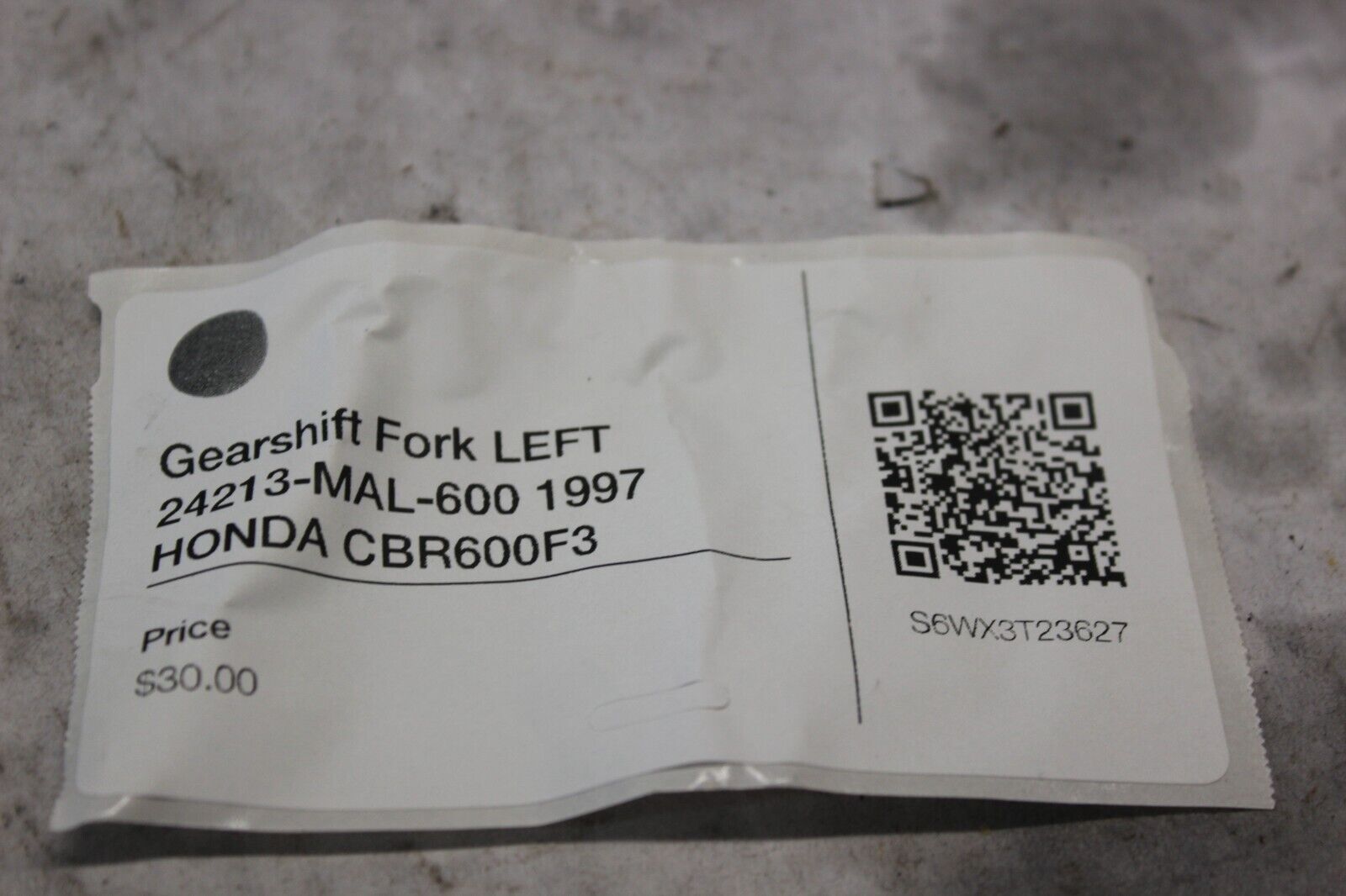 Gearshift Fork LEFT 24213-MAL-600 1997 HONDA CBR600F3