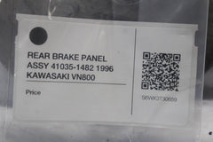 REAR BRAKE PANEL ASSY 41035-1482 1996 KAWASAKI VN800