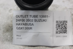 OUTLET TUBE 13881-24F00 2002 SUZUKI HAYABUSA GSX1300R