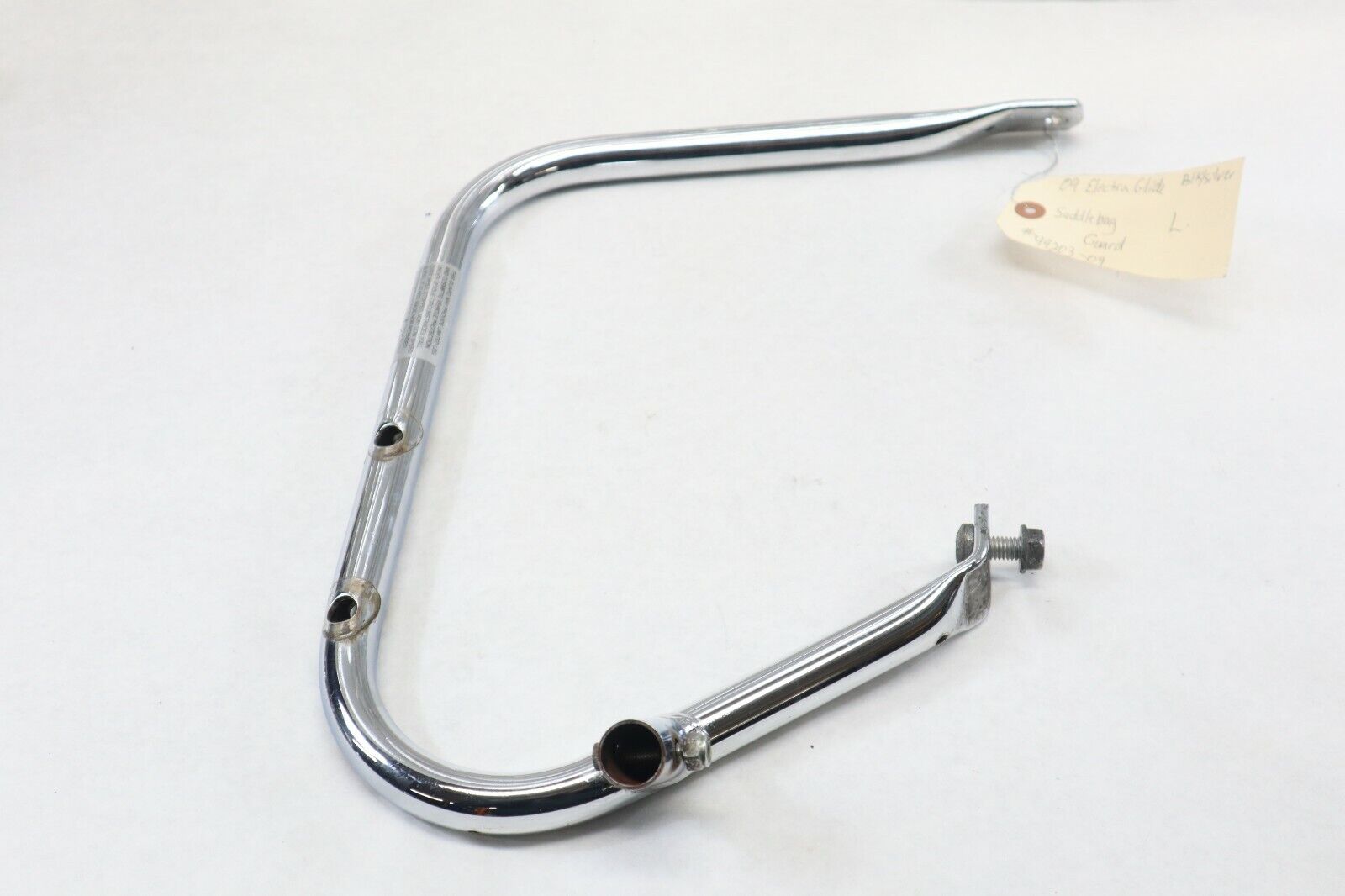 OEM Harley Davidson Saddlebag Guard LEFT 2009 Ultra Blk/Sil 49203-09