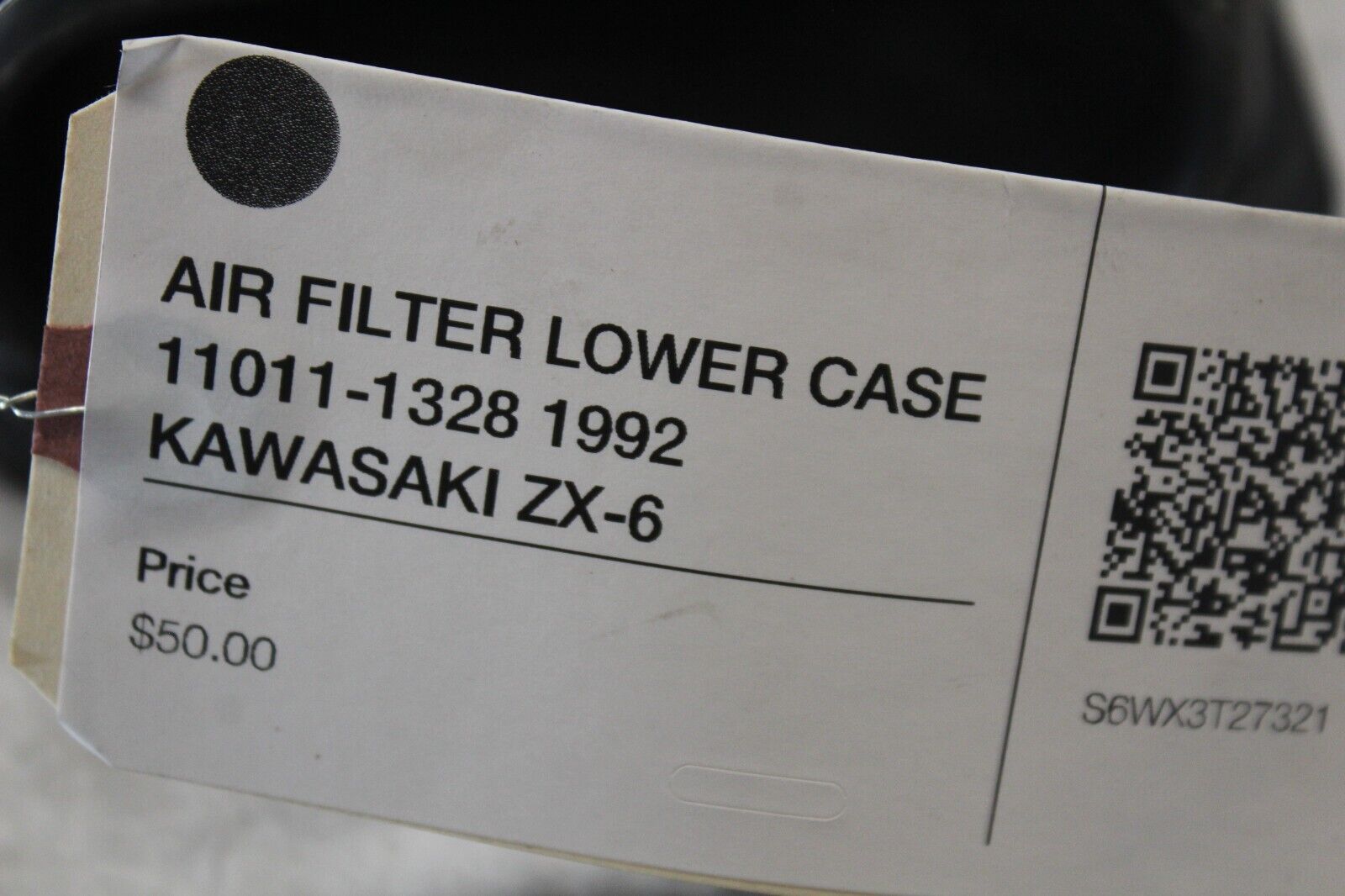 AIR FILTER LOWER CASE 11011-1328 1992 KAWASAKI ZX-6