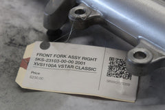 FRONT FORK ASSY RIGHT 5KS-23103-10-00 2003 XVS1100AT SILVERADO