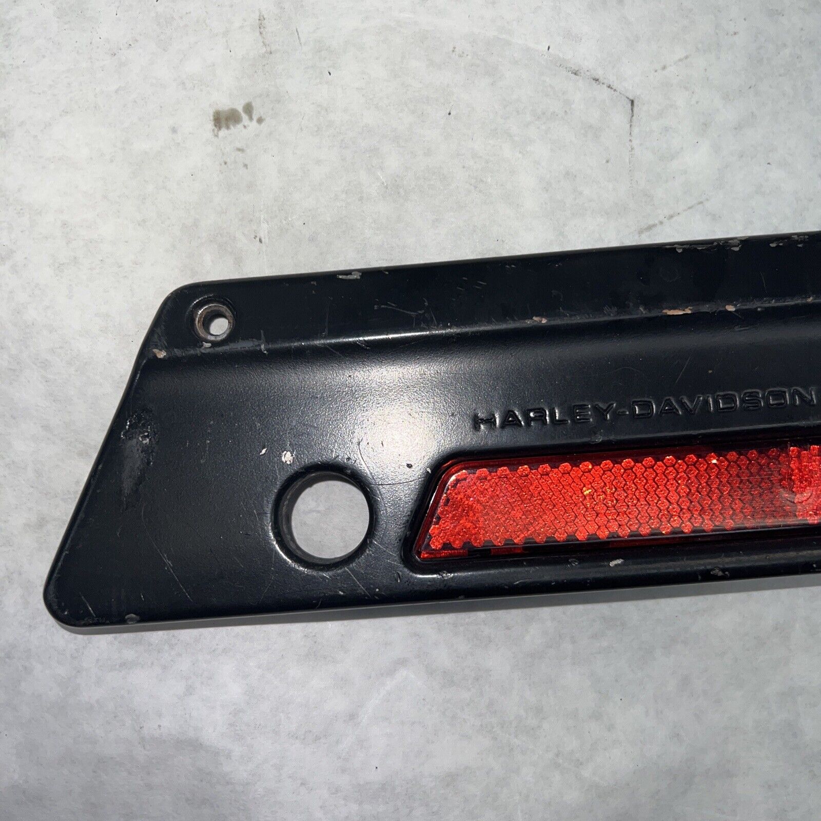 OEM Harley Davidson Saddlebag Faceplate RIGHT Black 90601-93