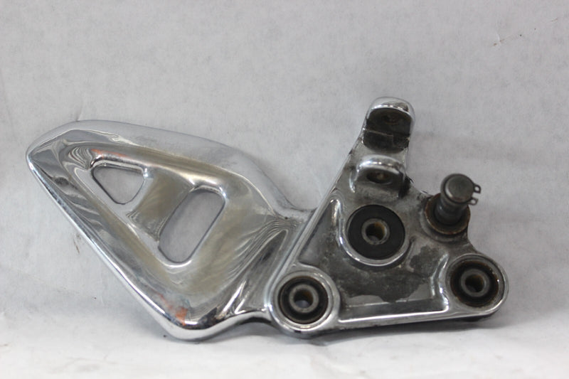 FRONT LEFT FOOTREST BRACKET CHROME 43521-24F00 2002 SUZUKI HAYABUSA GSX1300R