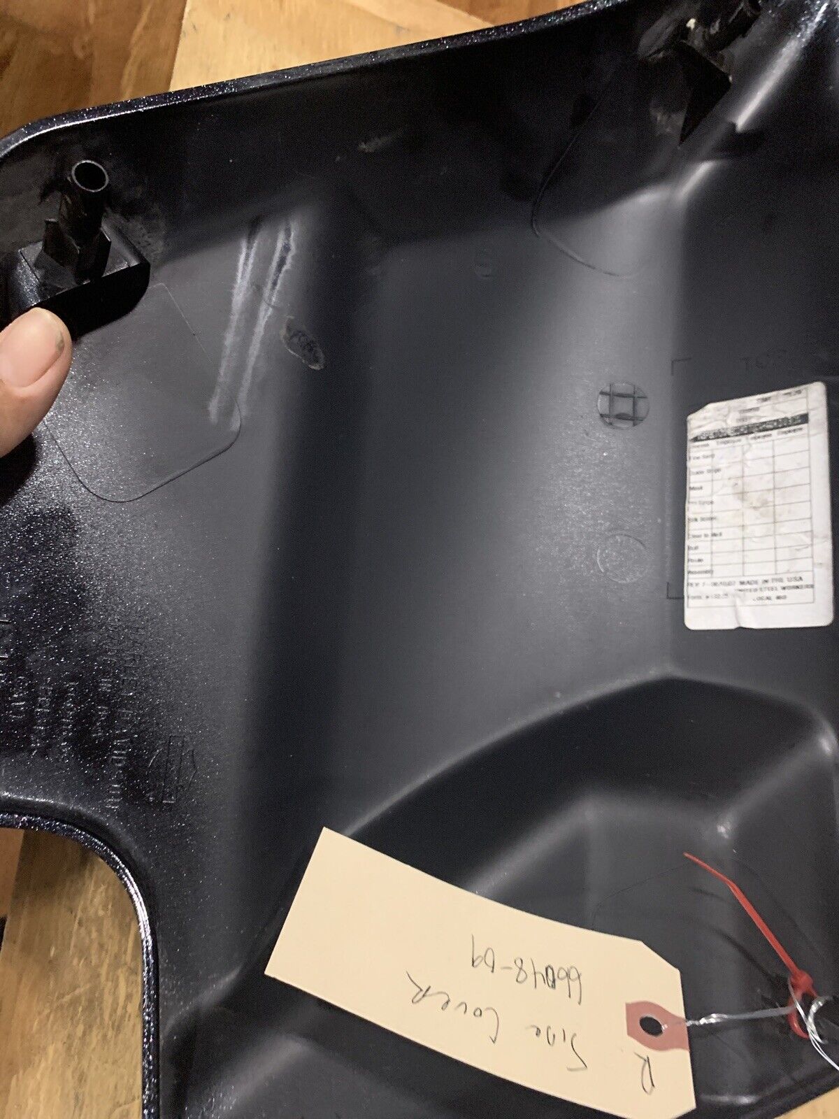 OEM Harley Davidson RIGHT Side Cover Metallic Blue 66048-09 2009+ Touring Models