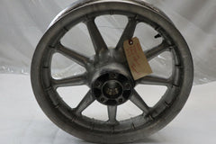 OEM Harley Davidson FRONT 9 Spoke Wagon Wheel Silver 16" x 3" No Bearing