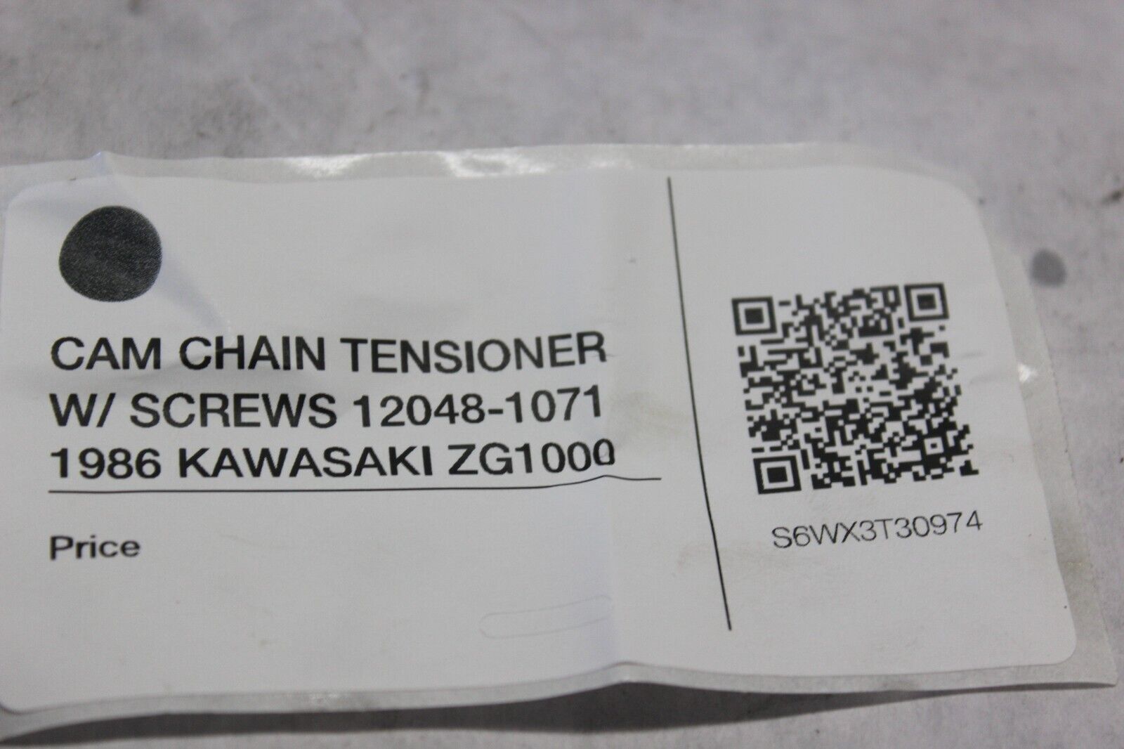 CAM CHAIN TENSIONER W/ SCREWS 12048-1071 1986 KAWASAKI ZG1000