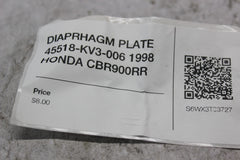DIAPRHAGM PLATE 45518-KV3-006 1998 HONDA CBR900RR