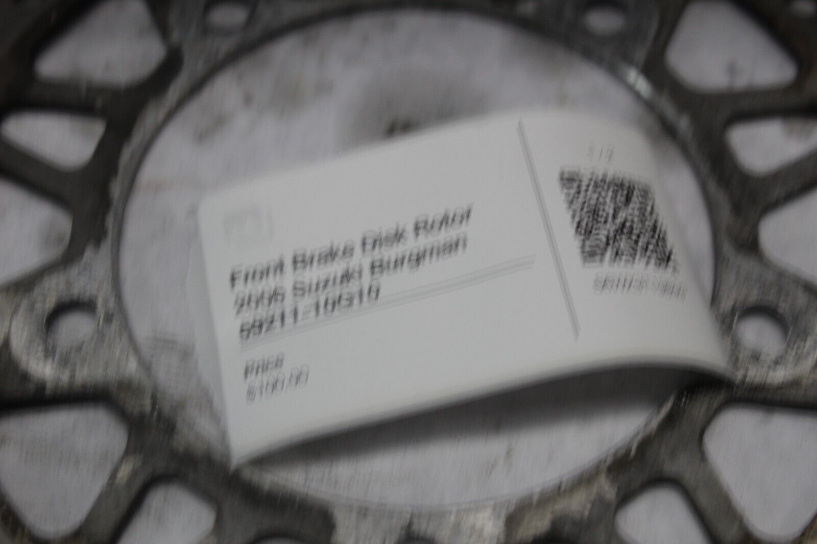 Rear Brake Disk Rotor 2006 Suzuki Burgman 69211-10G10