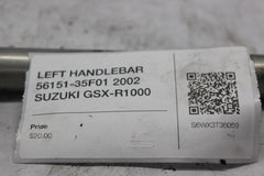 LEFT HANDLEBAR 56151-35F01 2002 SUZUKI GSX-R1000