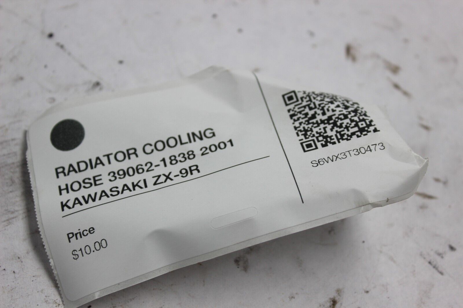 RADIATOR COOLING HOSE 39062-1838 2001 KAWASAKI ZX-9R