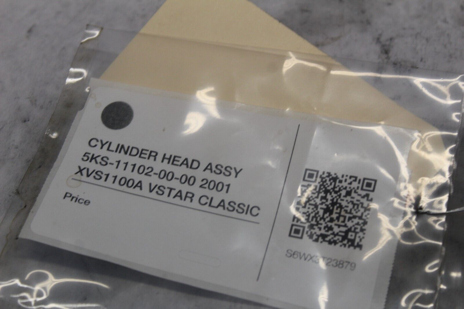 CYLINDER HEAD ASSY 5KS-11102-00-00 2001 XVS1100A VSTAR CLASSIC