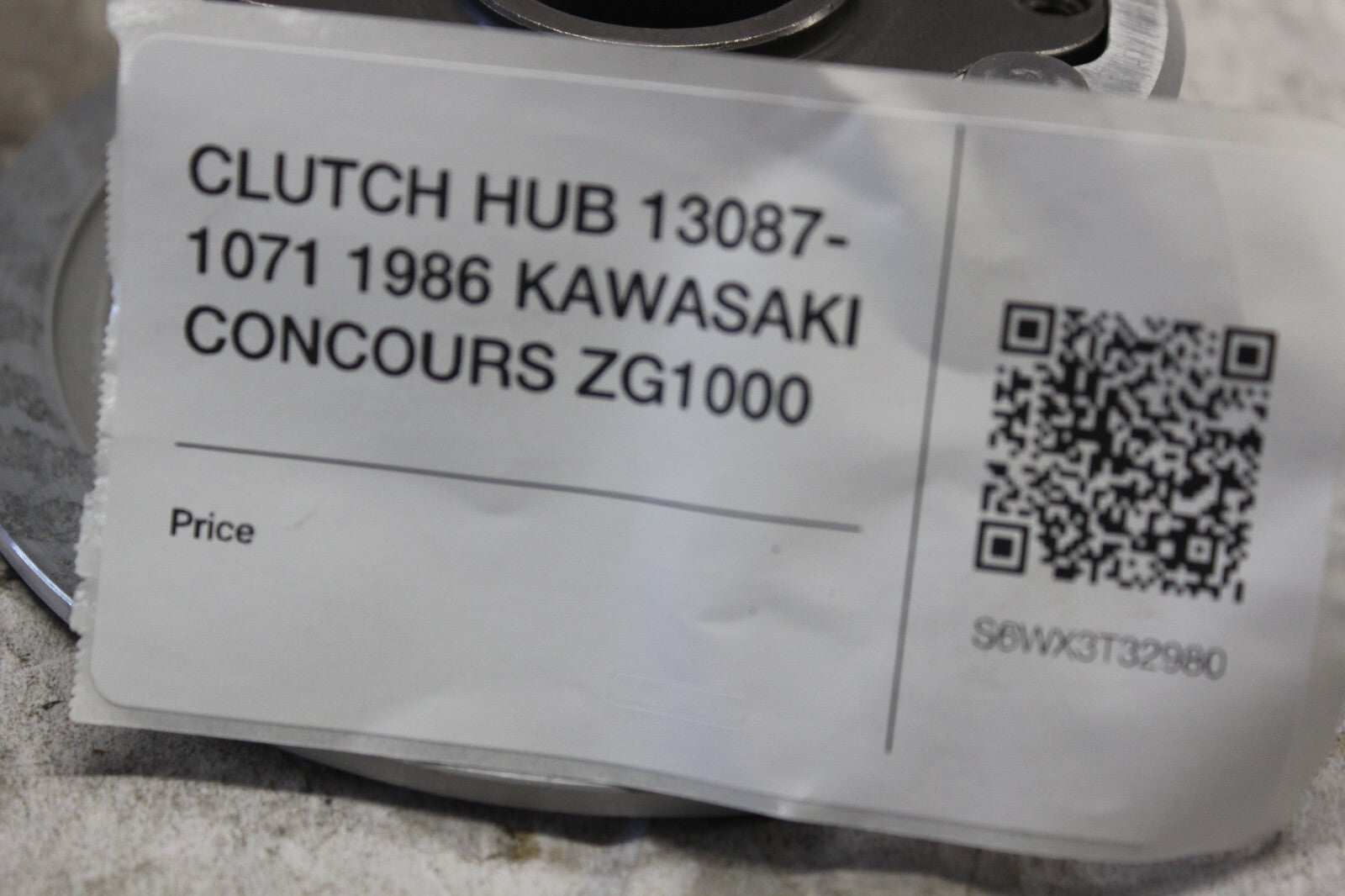 CLUTCH HUB 13087-1071 1986 KAWASAKI CONCOURS ZG1000