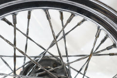 Chrome Twisted Spoke FRONT Wheel 16" X 3" 25MM Bearings 2008+ Harley Touring