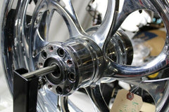 RC Components RECOIL Rear Wheel Chrome 17" X 6.25" Harley Davidson TOURING