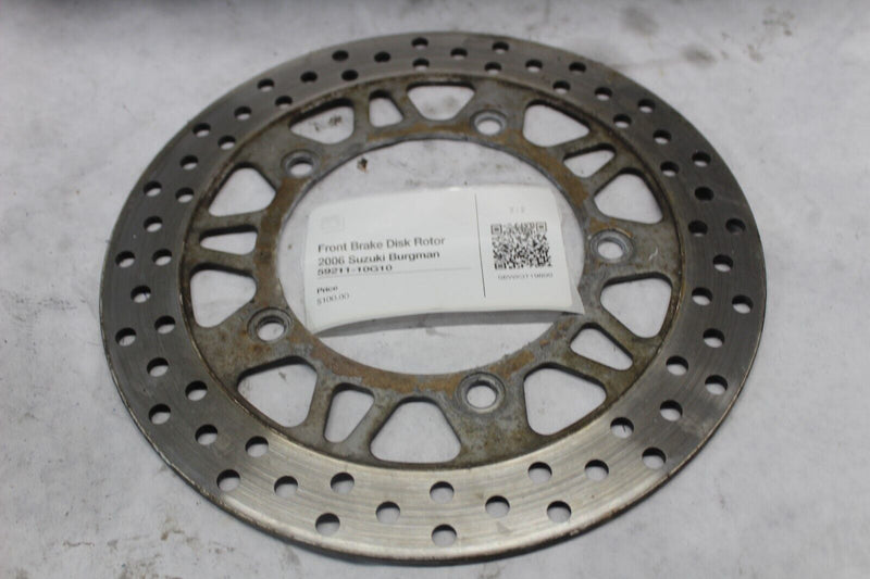 Front Brake Disk Rotor 2006 Suzuki Burgman 59211-10G10