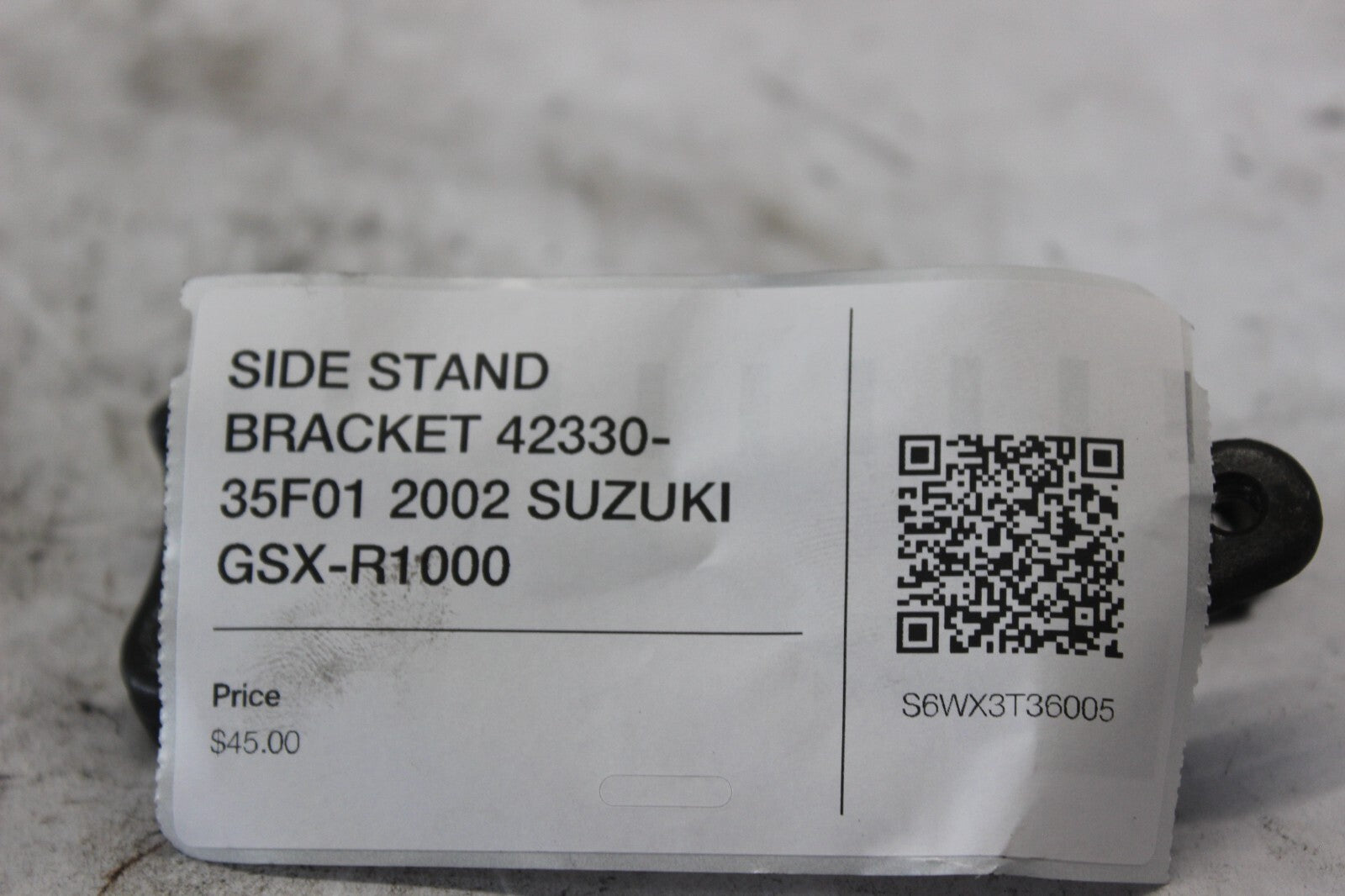 SIDE STAND BRACKET 42330-35F01 2002 SUZUKI GSX-R1000