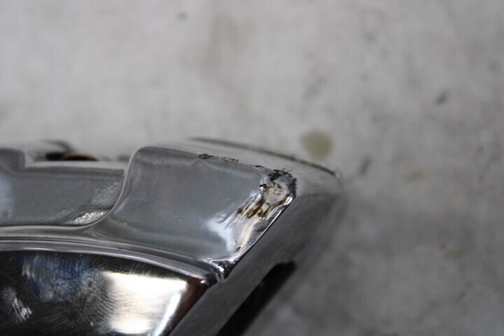 Chrome Front Brake Caliper LEFT 2003 Harley Davidson FLHT Silver Black