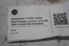GEARSHIFT FORK GUIDE SHAFT (SMALL) 24241-415-000 1982 GL500I SILVERWING