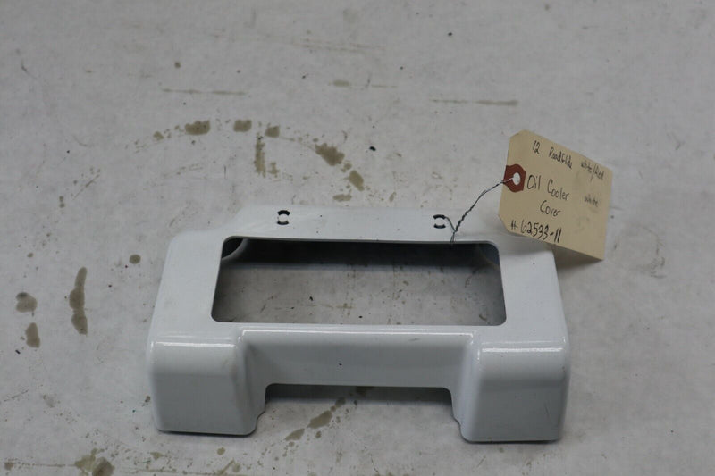 OEM Harley Davidson Oil Cooler Cover 2013 Roadglide Wht/Red 62533-11