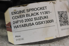 ENGINE SPROCKET COVER BLACK 11361-24F10 2002 SUZUKI HAYABUSA GSX1300R