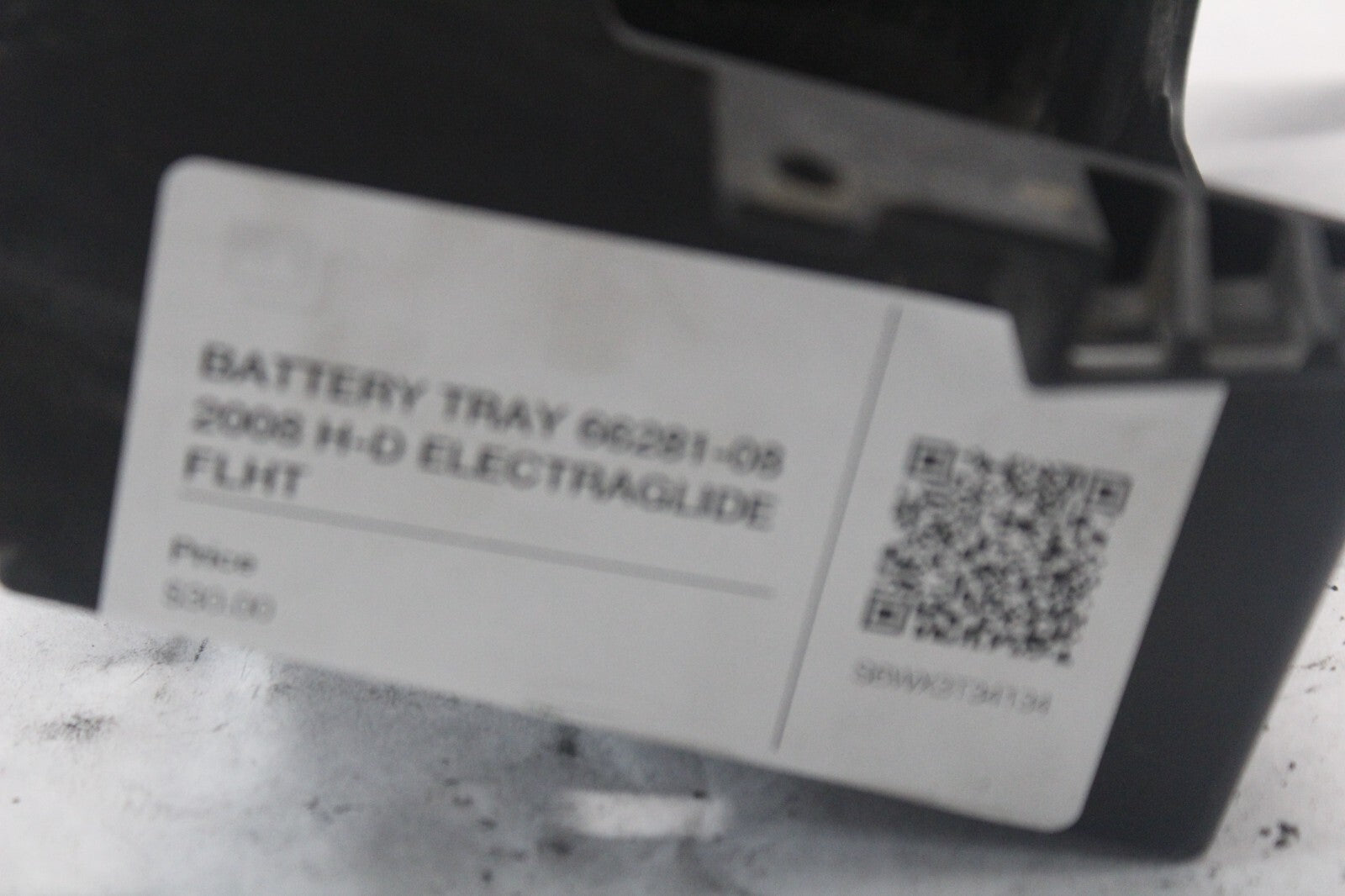 BATTERY TRAY 66281-08 2008 H-D ELECTRAGLIDE FLHT