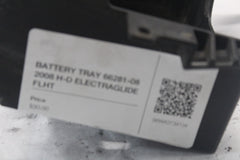 BATTERY TRAY 66281-08 2008 H-D ELECTRAGLIDE FLHT