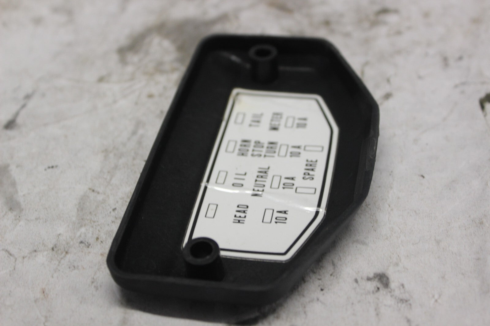FUSE PLATE COVER 38210-425-000 1982 HONDA GL500I SILVERWING
