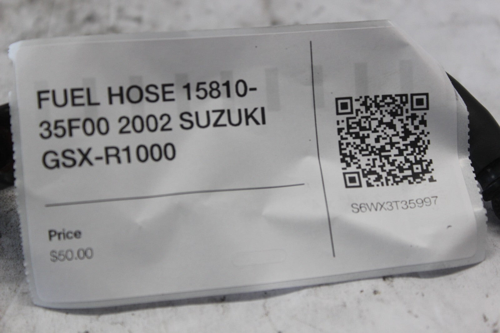 FUEL HOSE 15810-35F00 2002 SUZUKI GSX-R1000