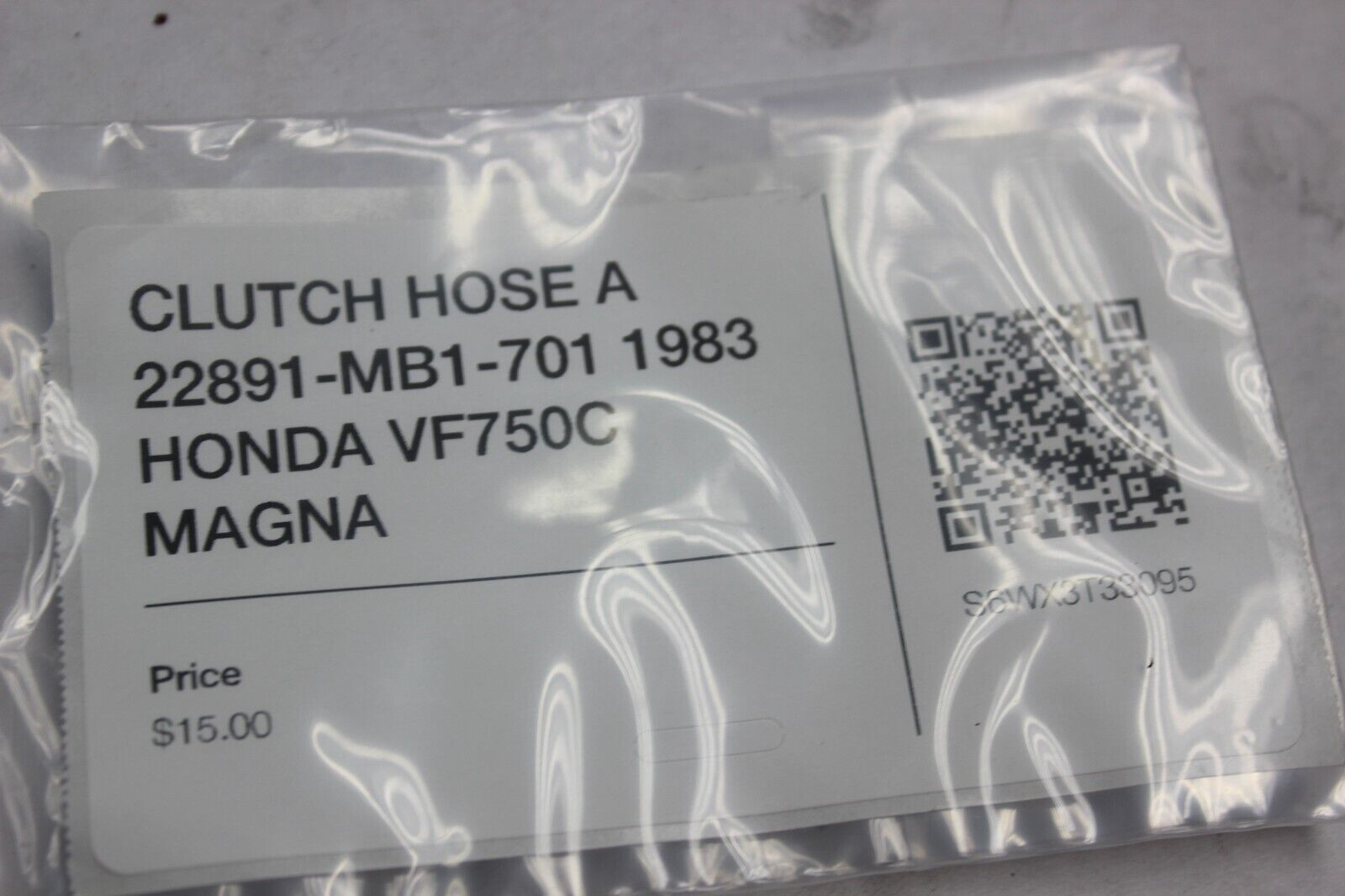 CLUTCH HOSE A 22891-MB1-701 1983 HONDA VF750C MAGNA