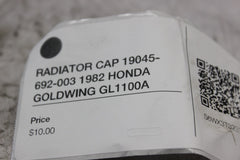 RADIATOR CAP 19045-692-003 1982 HONDA GOLDWING GL1100A